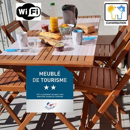 O Coeur De Sete - T2 Climatise Avec Terrasse - 2 ** Daire Dış mekan fotoğraf